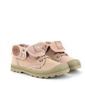 RARE Palladium Baggy Low LP - Salmon Pink/Putty